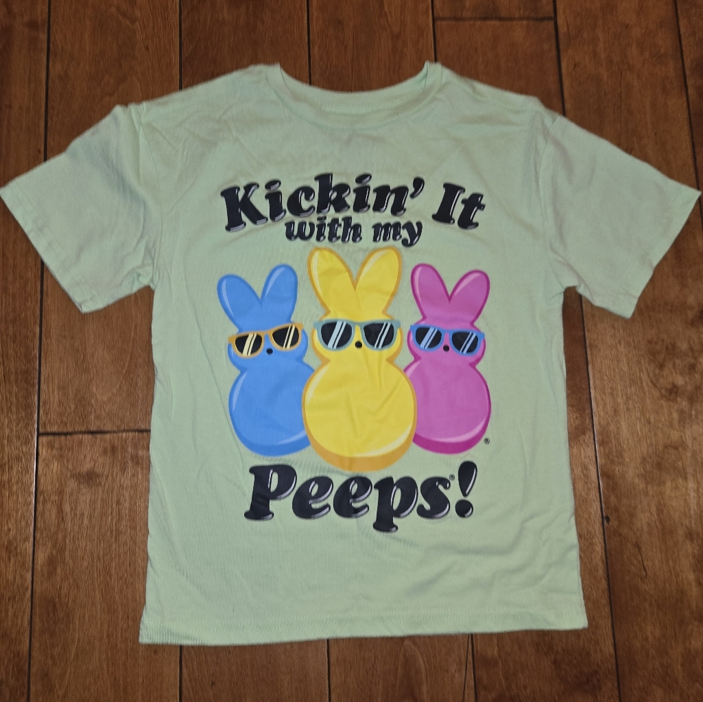 Peeps Short Sleeve T-shirt, Vibrant Kids Tee with Peeps Graphic